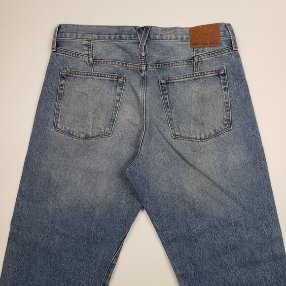 J. Crew Point Sur Denim Distressed Loose Straight Jean Size 29 Vintage Vibes NWT - Picture 12 of 16